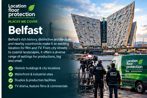 Belfast film and TV production locations